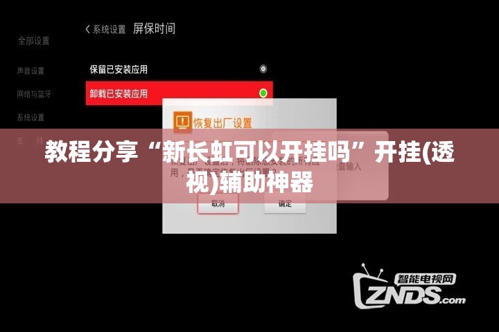 教程分享“新长虹可以开挂吗”开挂(透视)辅助神器