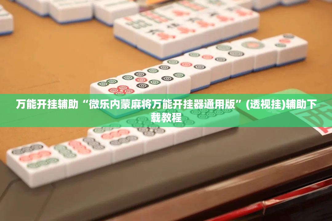 万能开挂辅助“微乐内蒙麻将万能开挂器通用版”(透视挂)辅助下载教程