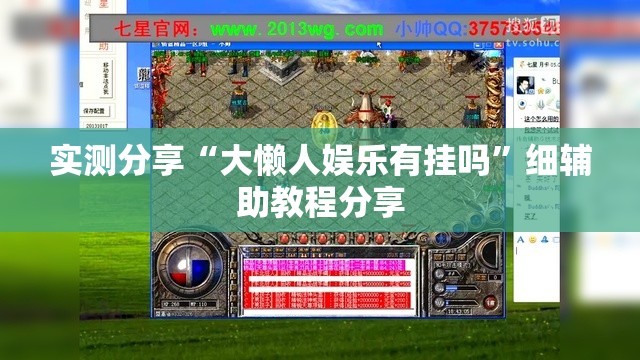 实测分享“大懒人娱乐有挂吗”细辅助教程分享