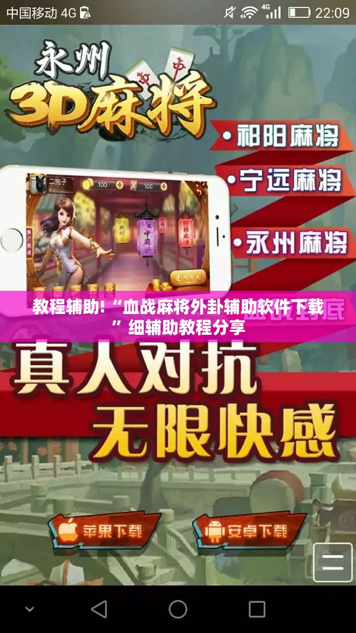 教程辅助!“血战麻将外卦辅助软件下载”细辅助教程分享